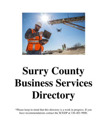 Surry County Business Services Directory