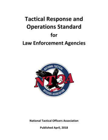 Tactical Response And Operations Standard