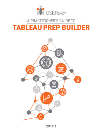 Preview Copy - A Practitioner's Guide To Tableau Prep Builder
