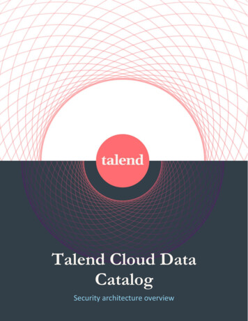Talend Cloud Data Catalog - BtProvider
