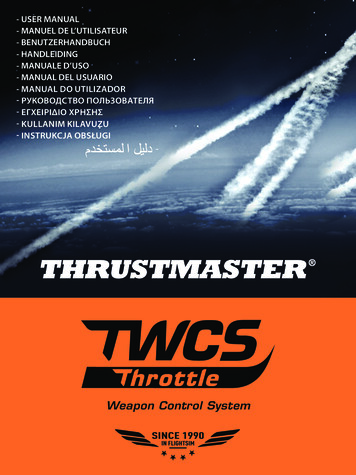Weapon Control System - Thrustmaster