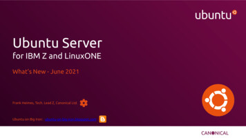 Ubuntu Server For IBM Z And LinuxONE - Canonical