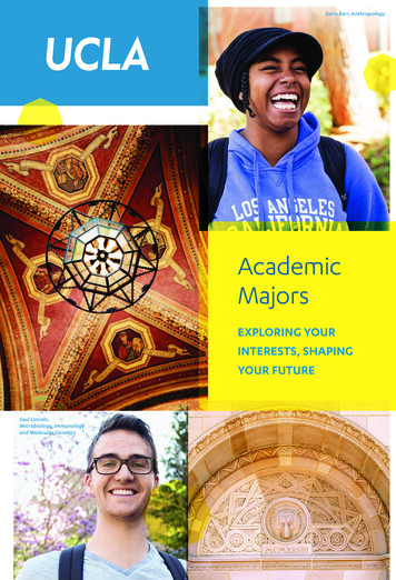 UCLA Academic Majors - SMC