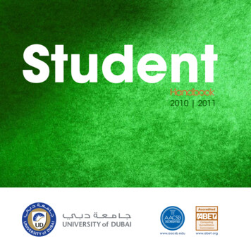 Student - University Of Dubai