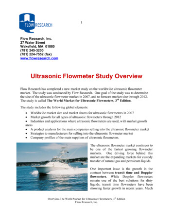 Ultrasonic Flowmeter Study Overview
