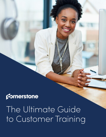 The Ultimate Guide To Customer Training - Cornerstone