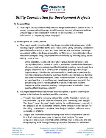 Utility Coordination For Development Projects