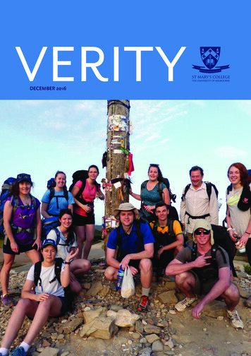 VERITY - Stmarys.unimelb.edu.au