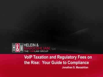 VoIP Taxation And Regulatory Fees On The Rise: Your Guide .