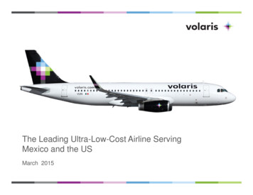 The Leading Ultra-Low-Cost Airline Serving Mexico And The US