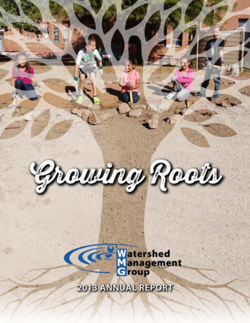 Growing Roots - Watershed Management Group