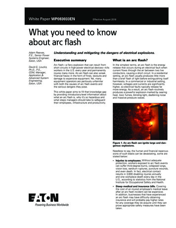 What You Need To Know About Arc Flash - Eaton