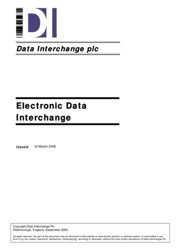 Electronic Data Interchange