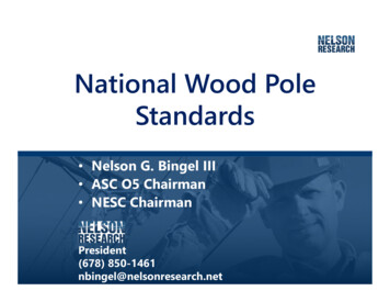 National Wood Pole Standards