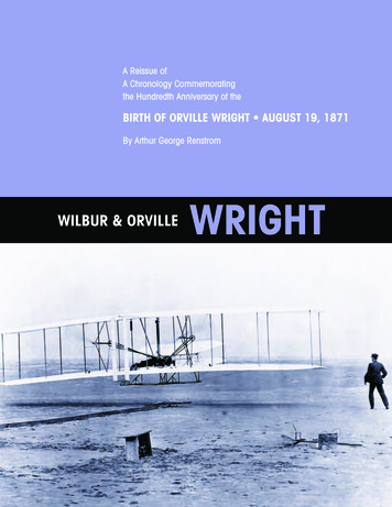 WILBUR & ORVILLE WRIGHT