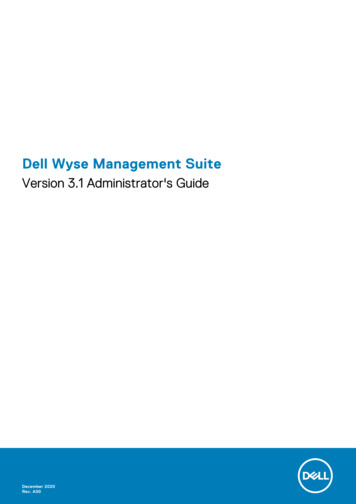 Dell Wyse Management Suite