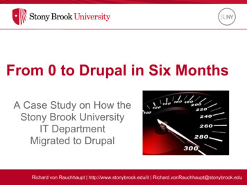 Migrated To Drupal IT Department Stony Brook University A .