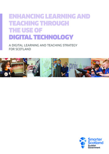 Enhancing Learning And Teaching Through The Use Of Digital .