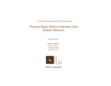 Cherokee Nation Wilma P. Mankiller Clinic Stilwell, Oklahoma