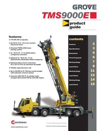 TMS9000E - General Steel Crane And Rigging