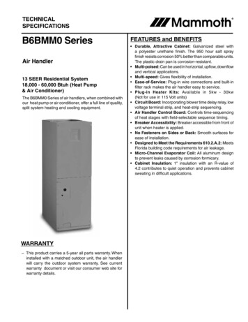 B6BMM0 Series FEATURES And BENEFITS - Mammoth Light 