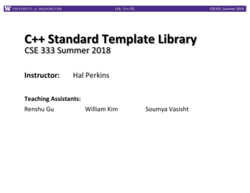 C Standard Template Library