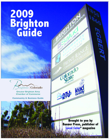 2009 Brighton Guide - Localcolormag 