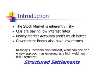 Structured Settlements Presentation - UltraTrust