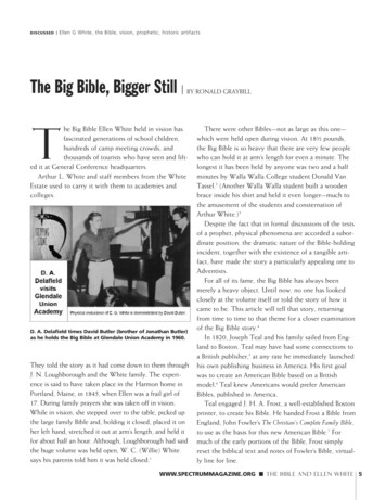 The Big Bible, Bigger Still