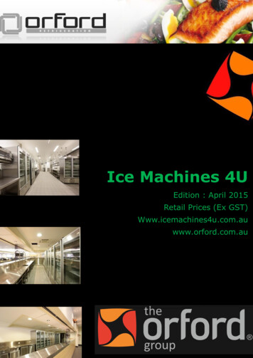 Ice Machines 4U - Orford Refrigeration