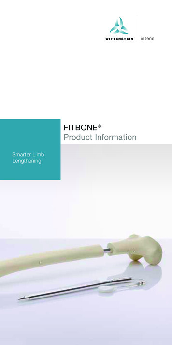 FITBONE Product Information - Orthofix