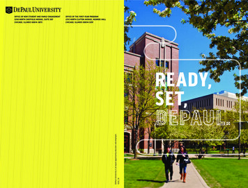 READY, SET, - DePaul University