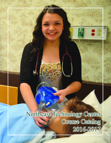Northeast Technology Center Course Catalog 2016-2017