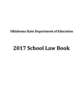 2017 School Law Book