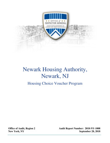 Newark Housing Authority, Newark, NJ - Front Page Office .