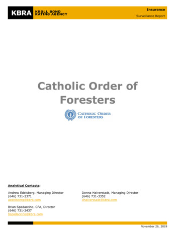 Catholic Order Of Foresters