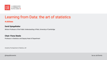 Learning From Data: The Art Of Statistics