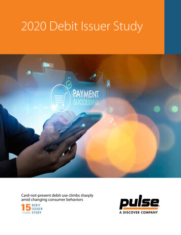 2020 Debit Issuer Study - PULSE Network