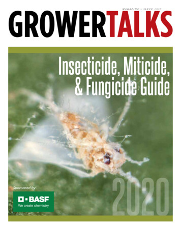 Insecticide, Miticide, & Fungicide Guide