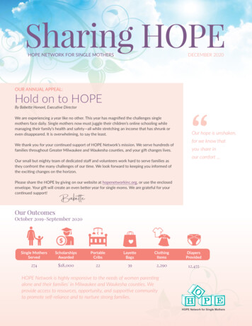 Sharing HOPE