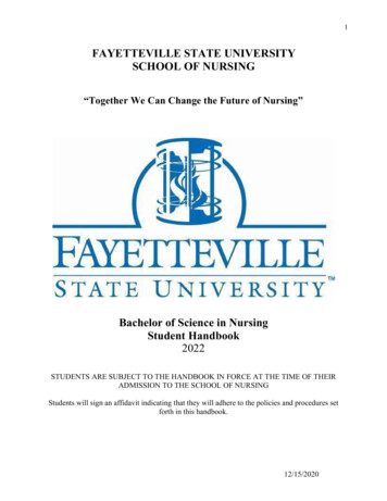 Fayetteville State University School Of Nursing