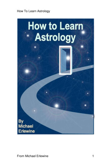 How To Learn Astrology - Esoteric Library