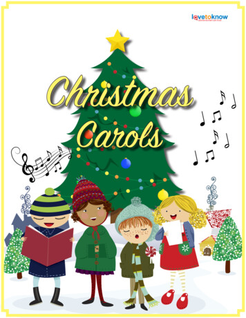 Christmas Carol Booklet - Cf.ltkcdn 