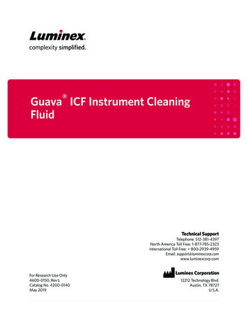 Guava ICF Instrument Cleaning Fluid