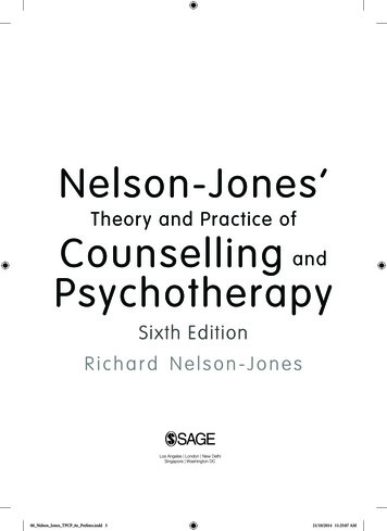 Theory And Practice Of Counselling Psychotherapy