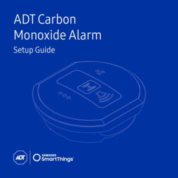 ADT Carbon Monoxide Alarm