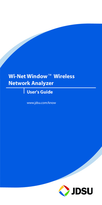 Wi-Net Windowf Wireless Network Analyzer - Butler Group