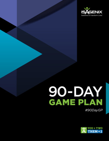 90 Day Game Plan Template 