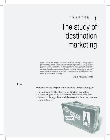 The Study Of Destination Marketing