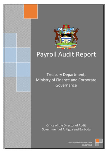 Payroll Audit Report